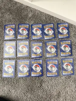 Pokemon Vintage Common x 15 Card Bundle - Image 2
