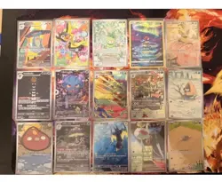 30 English Illustration Rare & 15 Full Art Card Bundle - Pokemon TCG - Job Lot - Image 1