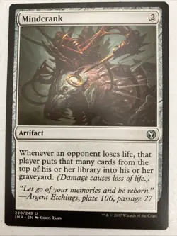 1x MTG Mindcrank Uncommon Iconic Masters Magic The Gathering MTG Card (NM) - Image 1