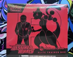 Pokemon Destined Rivals Pokemon Center ETB Elite Trainer Box - NEW SEALED IN BOX - Image 1