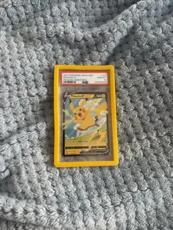 2021 POKEMON SWSH BLACK STAR PROMO PIKACHU VMAX BOX SWSH143 PIKACHU V PSA 10 - Image 1