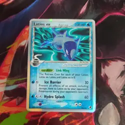 Pokemon TCG Latios EX Dragon Frontiers Holo Rare Card 96/101 (CHECK DESCRIPTION) - Image 1