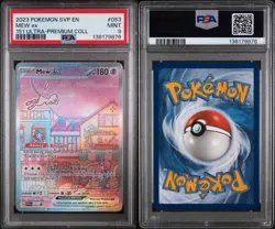 2023 Pokemon SVP EN-SV Black Star Promo #053 Mew EX 151 Ultra-Premium Coll PSA 9 - Image 3