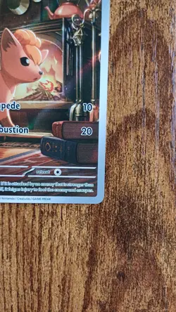 Pokemon TCG Vulpix 138/132 ME01: Mega Evolution Full Art Rare Holo English - Image 5
