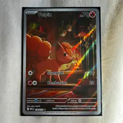 Pokemon TCG Vulpix ME01: Mega Evolution 138/132 Reverse Holo Rare 70 HP - Image 1