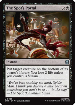 MTG magic 1x The Spot's Portal FOIL (M/NM) Marvel's Spider-Man - Image 1
