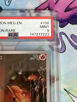 Vulpix 138/132 | Me01 Mega Evolution Illus Rare Holo EN PSA 9 - Image 5