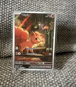 The Pokemon Company Vulpix 138/132 Me01 Mega Evolution IR Holo Full Art 70HP - Image 1