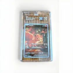 Vulpix 138/132 Me01 Mega Evolution Illustration Rare Holo English TAG 10 - Image 1