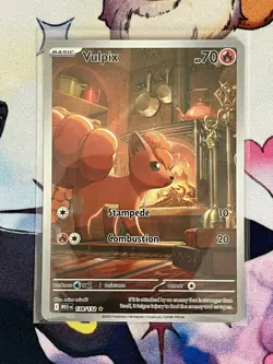 Vulpix 138/132 ME01 Mega Evolution Illustration Rare Holo Full Art English - Image 1