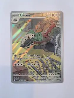 Lairon - 184/167 - Illustration Rare - Twilight Masquerade - Pokemon - NM/M - Image 1