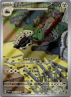 Lairon - Holo Illustration Rare SV06: Twilight Masquerade 184/167 NM - Image 1