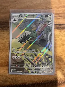 Lairon - 184/167 - Illustration Rare - Twilight Masquerade - Pokemon - NM/M - Image 1