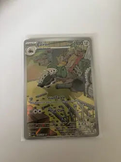 Lairon Illustration Rare Twilight Masquerade 184/167, NM Pokemon Card - Image 1