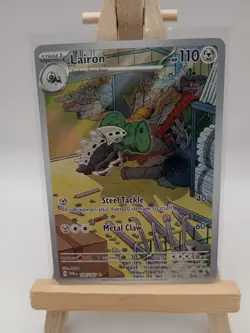 Pokemon Lairon 184/167 Sv06 Twilight Masquerade Illustration Rare NM USA Seller - Image 1