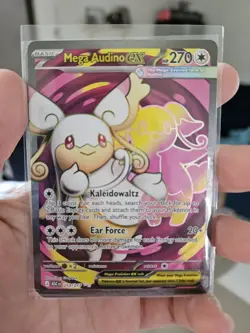 Pokemon TCG - Mega Audino EX - Ascended Heroes - 253/217 - ULTRA RARE - Image 1