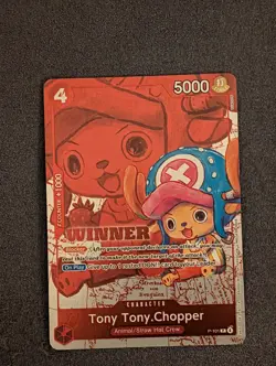 Tony Tony Chopper P-101 Tournament Winner Foil Promo One Piece Trading Card Game - Image 2