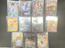Miracle Battle Carddass Naruto One Piece Omega Rare Lot 19 Cards - Image 1