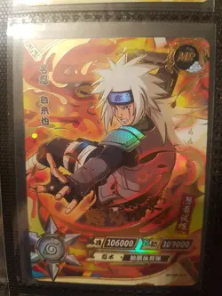 KAYOU Official Licensed Naruto Cards CCG TCG Jiraiya MR Super Rare - Image 1