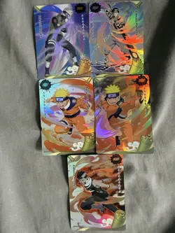Naruto Kayou Series 1 Heaven Scroll - SSR Bundle Set Of 5 Cards - Image 1