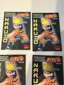 Naruto Lot Of 8 2002 Promo Cards Inkworks Panini - Image 4