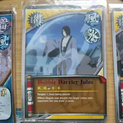 Naruto Bandai TCG CCG Bundle - X10 Movie/Filler Cards Rare Gold Holo Foil - Image 3