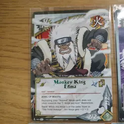 Naruto Bandai TCG CCG Bundle - X12 Enma/Chunin Exam Cards Rare Gold Holo Foil - Image 2
