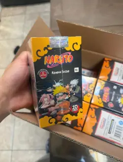 Naruto Mythos TCG Trading Cards - Sealed Booster Box (24 Packs) - 1ST EDITION - Image 1