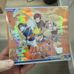 KAYOU Naruto Collectible Cards Earth Scroll Series 1 Booster Box *Unopened* - Image 1