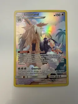 Stoutland (Secret) Secret Rare SM - Cosmic Eclipse 248/236 NM Pokemon Card - Image 1