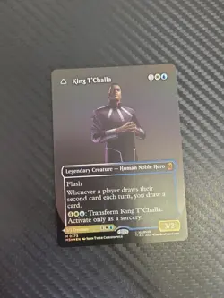 King T'Challa (Borderless) (0373) Marvel Super Heroes Regular - Image 1