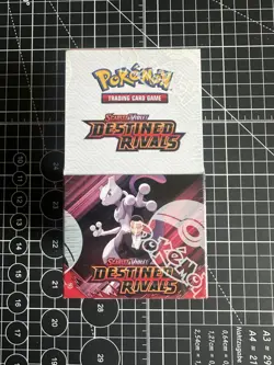 Pokemon Destined Rivals & 2x Phantasmal Flames Half Booster Box 18p New & Sealed - Image 1