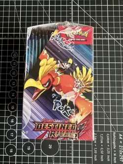 Pokemon Destined Rivals & 2x Phantasmal Flames Half Booster Box 18p New & Sealed - Image 3