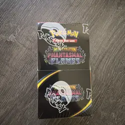 Pokemon TCG Phantasmal Flames Half Booster Box 18 Packs NEW SEALED - Image 1