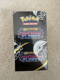 Pokemon TCG Phantasmal Flames Half Booster Box 18-Pack Brand New Sealed - Image 1