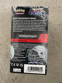 Pokemon TCG Phantasmal Flames Half Booster Box 18-Pack Brand New Sealed - Image 2