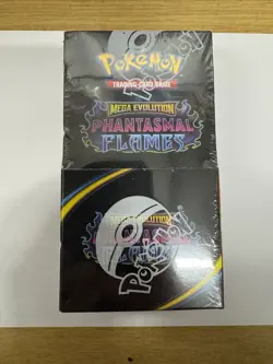 Pokemon Phantasmal Flames Half Booster Box 18 Packs Brand New & Factory Sealed - Image 1