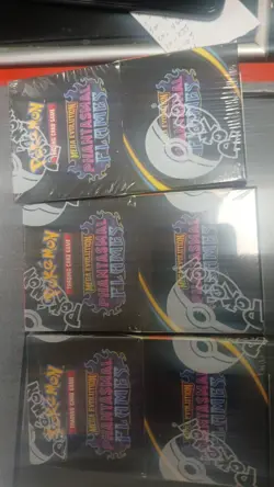 Pokemon TCG- Phantasmal Flames 🔥 - Half Booster Box New / Sealed 18 Packs - Image 1