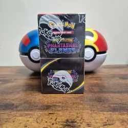 Pokemon TCG Phantasmal Flames Half Booster Box (18 Packs) Sealed Brand New - Image 1