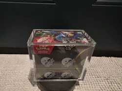 Pokemon Phantasmal Flames Booster Box With GrailGuard Acrylic Case New & Sealed - Image 3
