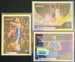 2025-26 Topps Stephen Curry (3) Card Lot From Hoops - Image 1