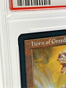 HORN OF GREED - Stronghold - PSA 10 Graded MTG Magic the Gathering Card Pop 2 - Image 3