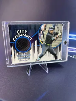 Topps 2026 Series 1 City Connect Swatch Chandler Simpson Rays CC-CSI Blue /150 - Image 1