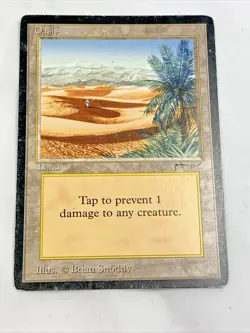VINTAGE ARABIAN NIGHTS â€“ Oasis MTG Magic the Gathering Card in Magnetic Holder - Image 11