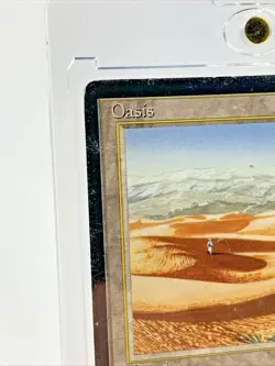 VINTAGE ARABIAN NIGHTS â€“ Oasis MTG Magic the Gathering Card in Magnetic Holder - Image 2
