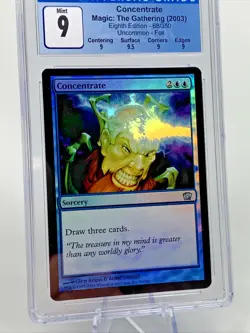 CGC 9 - 2003 CONCENTRATE - 8th FOIL Graded MTG Magic the Gathering Card - Image 3