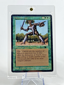 VINTAGE ANTIQUITIES Gaea's Avenger MTG Magic the Gathering Card Magnetic Holder - Image 1