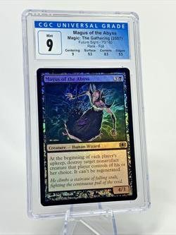 CGC 9 - MAGUS OF THE ABYSS - Future Sight FOIL Graded MTG Magic the Gathering - Image 1