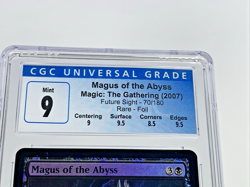 CGC 9 - MAGUS OF THE ABYSS - Future Sight FOIL Graded MTG Magic the Gathering - Image 2