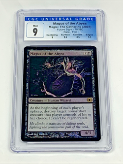 CGC 9 - MAGUS OF THE ABYSS - Future Sight FOIL Graded MTG Magic the Gathering - Image 5
